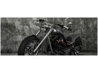 100X40CM CHOPPER OBRAZ DREWNO