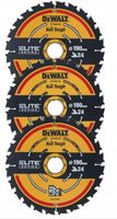 PIŁA TARCZOWA DO DREWNA ELITE 190*30MM 24 ZĘBY 3-PAK DT10399-QZ DEWALT