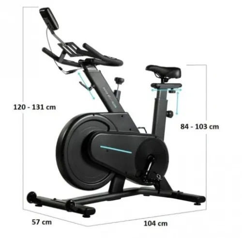 Rower treningowy stacjonarny OVICX Q200C rowerek spinningowy magnetyczny na Arena.pl