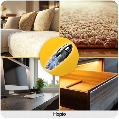 ODKURZACZ SAMOCHODOWY Bezprzewodowy AKUMULATOROWY Ręczny 120W HEPA na Arena.pl