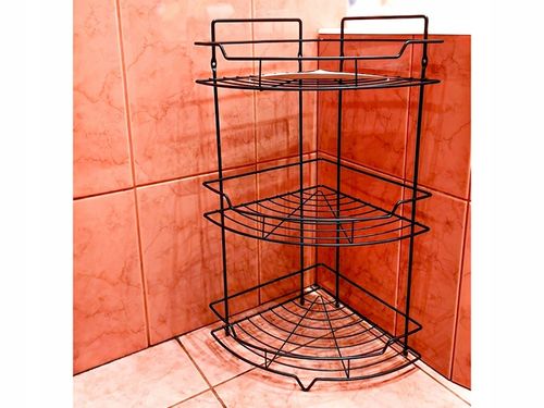 WIESZAK PÓŁKA DO ŁAZIENKI TRZYPOZIOMOWA WISZĄCA ORGANIZER POD PRYSZNIC na Arena.pl