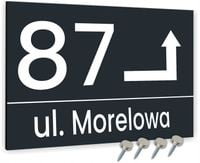 Tabliczka ADRESOWA Z TWOIM ADRESEM STRZAŁKA NUMER