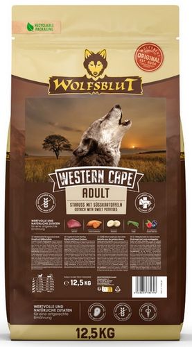 Wolfsblut Dog Western Cape - Struś I Bataty 12,5Kg na Arena.pl