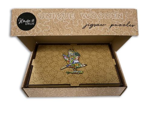 Puzzle Drewniane dla dzieci iRybołów Osprey w pudełku drewnianym na Arena.pl