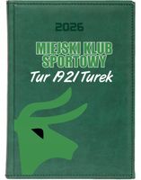KALENDARZ A6 2026 tygodniowy KSIĄŻKOWY DLA klubu sportowego Z NADRUKIEM