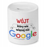 Skarbonka Dla Wójta Na Urodziny Na Prezent Z Nadrukiem Ze Zdjęciem