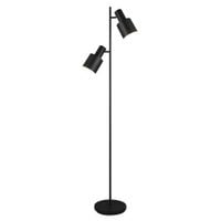 Podłogowa lampa ELIOR DL232419400 Trio reflektorki metalowa czarna