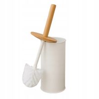 Szczotka Toaletowa Do Toalety Łaznienki ViO TB01-ROM Z Bambusową Rączką