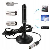 MOCNA STOJĄCA ANTENA RADIOWA FM DO KINA DOMOWEGO WIEŻY RADIA TELEFON