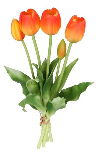 TULIPANY BUKIET TULIPANÓW GUMOWANE GUMOWE SILIKONOWE JAK ŻYWE na Arena.pl