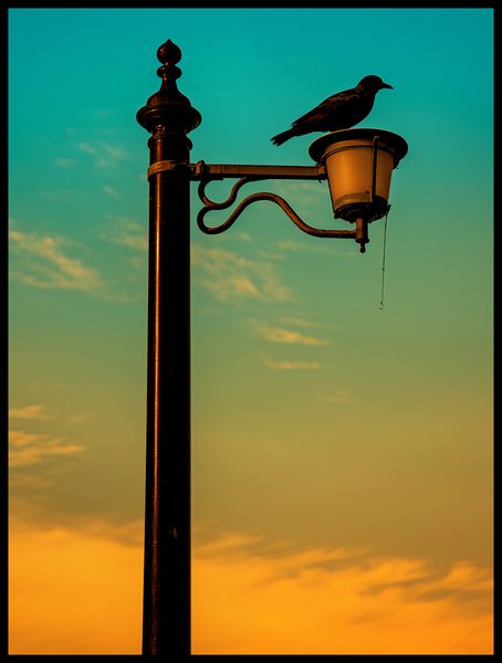 Plakat 60x80cm Zachód na Latarni zdjęcie 2