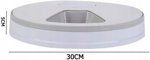 Podajnik dozownik suchej karmy automat czasowy timer dla psa kota miska na Arena.pl