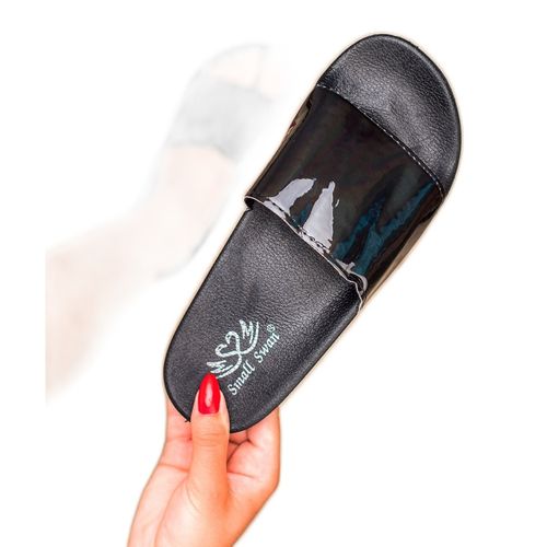 Modne Czarne Klapki r.41 na Arena.pl