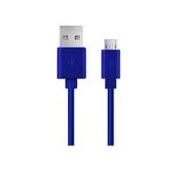 EB143B KABEL MICRO USB 2.0 A-B M/M 1M NIEBIESKI