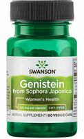 SWANSON Genistein 125mg Perełkowiec japoński 60 kapsułek Układ Krążenia