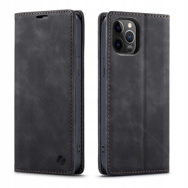 Spacecase Wallet Iphone 12 Pro Max Black zdjęcie 7