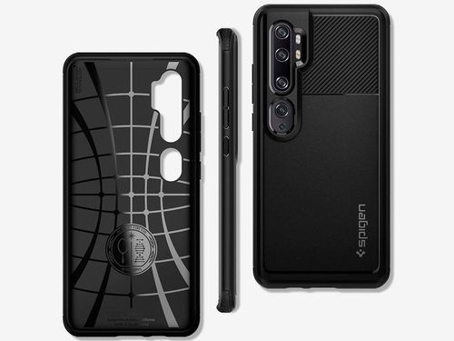 Etui Spigen Rugged Armor do Xiaomi Mi Note 10/ Note 10 Pro/ CC9 Pro Matte Black na Arena.pl
