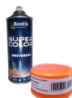 FARBA W SPRAYU LAKIER UNIWRSALNY RAL 2004 POMARAŃCZOWY 400ML