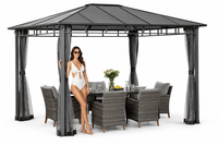 Pawilon Ogrodowy Aurora 300x360x260cm Wiata ogrodowa Corciano