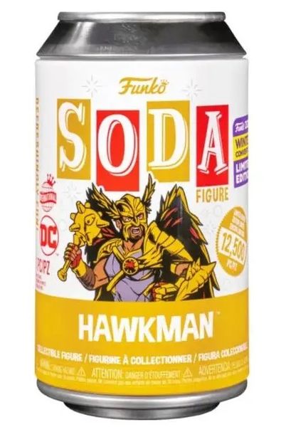 Funko Soda DC Comics Hawkman figurka puszka zdjęcie 1