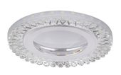 SSP-28 AL/TR lampa stropowa srebrny 2x5W LED 6500K klosz bezbarwny