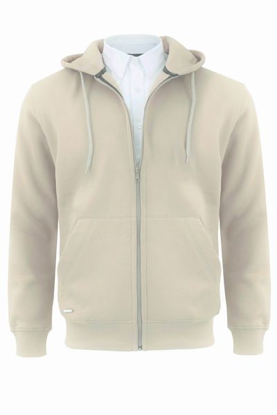 Bluza męska z kapturem waniliowa Ludwik Rozmiar - XL zdjęcie 1