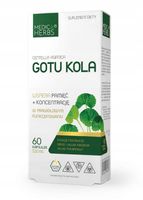 Medica GOTU KOLA układ nerwowy PAMIĘĆ koncentracja
