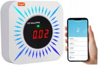 CZUJNIK DETEKTOR SENSOR GAZU TLENKU WĘGLA WiFi TUYA SMART S-GT1