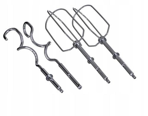 MIKSER RĘCZNY ROBOT KUCHENNY 4 KOŃCÓWKI TURBO MIESZADŁA TRZEPACZKI 400W na Arena.pl