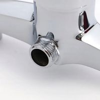 BATERIA PRYSZNICOWA NATRYSKOWA ŚCIENNA DO KABINY PRYSZNICOWEJ WANNOWA CHROM