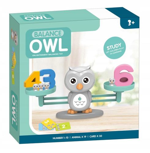 Gra Edukacyjna Waga Szalkowa Sowa Nauka Liczenia na Arena.pl