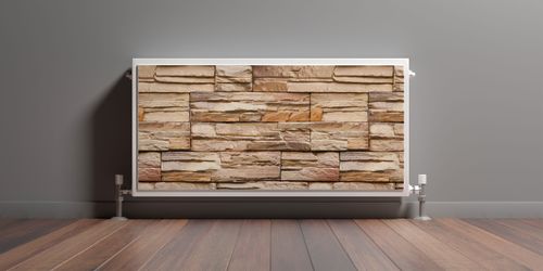 Maskownica MAGNETYCZNA Na Kaloryfer Kamień Łupek Efekt 3D 80cm x 60cm na Arena.pl