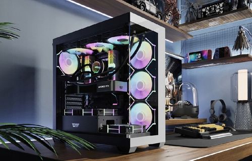 DarkFlash DS900 Obudowa Komputerowa Atx Midi Tower Piwnica Gaming Usb 3.0 na Arena.pl