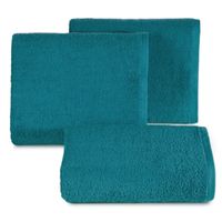Jednokolorowy ręcznik frotte GADKI 70X140 ciemnoturkusowy