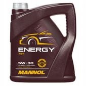 Olej Silnikowy 5W30 4L Syntetyczny Mannol ENERGY 5W30 Benzyna Diesel 4 Litr
