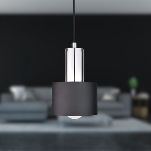 Lampa wisząca 1xE27 LUCE BLACK SILVER na Arena.pl