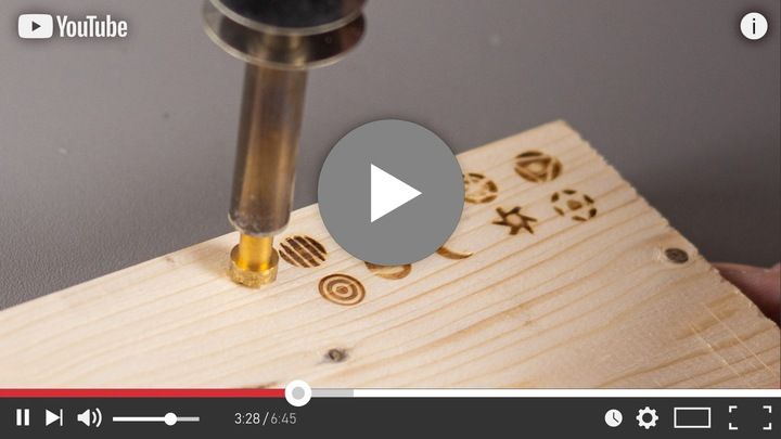 LUTOWNICA 60W WYPALARKA DO DREWNA PIROGRAF 23EL zdjęcie 8