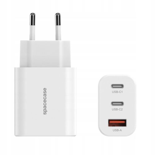 Spacecase Usb Charger 30W Gan Sc004W White na Arena.pl