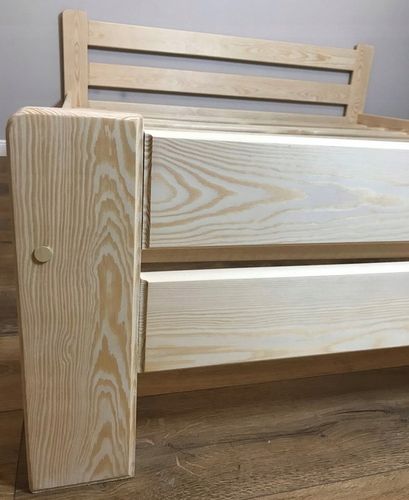 ŁÓŻKO drewniane 140x200 orzech,olcha, dąb, JAKOŚĆ na Arena.pl