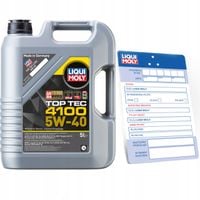 LIQUI MOLY OLEJ SILNIKOWY LPG CNG TOP TEC 4100 5W40 5L 9511