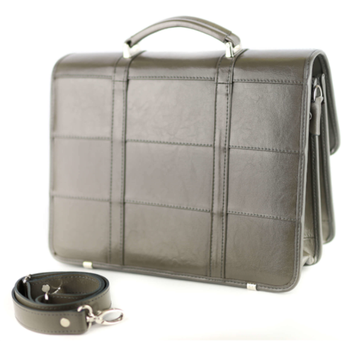 514 Teczka męska pasy - szary KEMER na Arena.pl