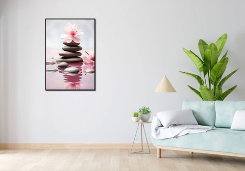 Plakat 68x98cm Spokojne Odbicie na Arena.pl