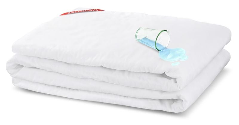 Nakładka / Ochraniacz Na Materac Wodoodporna 160X200Cm Biała zdjęcie 1