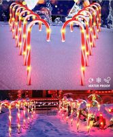 GIRLANDA LED LASKI SOPLE CUKROWE MIKOŁAJA CUKIEREK NA ZEWNĄTRZ