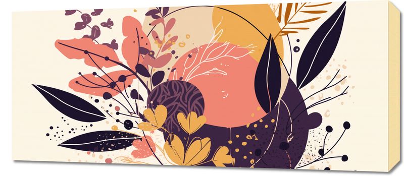 Obraz 90x40cm Wigor Kształtów zdjęcie 1