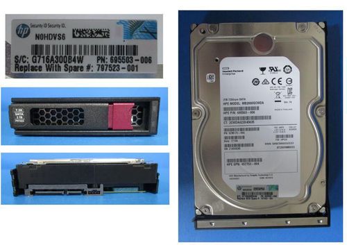 HP Enterprise Dysk Twardy 2TB 6G 7.2K 3.5 SATA LP MDL, 797523-001 na Arena.pl