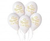 balony 30cm premium pierwsza komunia św. (biblia) 5szt.  gms110/pkb