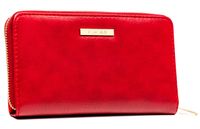 portfel damski pu chwj-08-5136 red