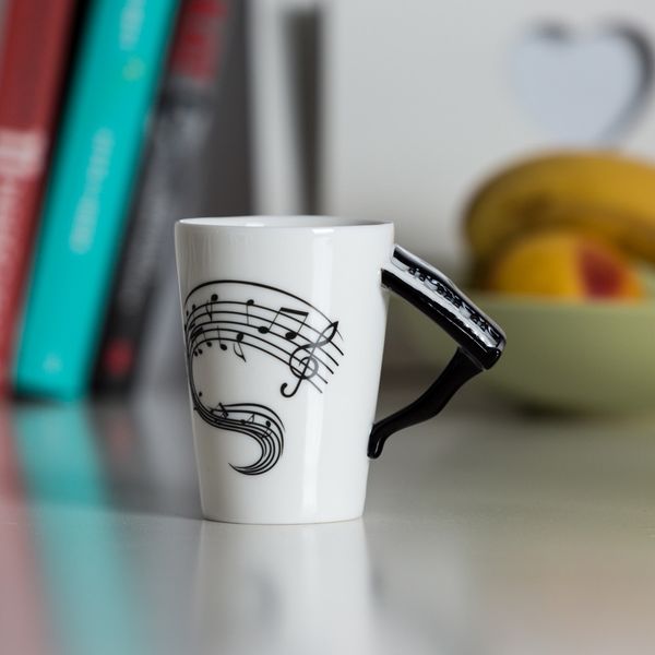 Kubek Muzyka Pianino kubeczek muzyczny prezent zdjęcie 3