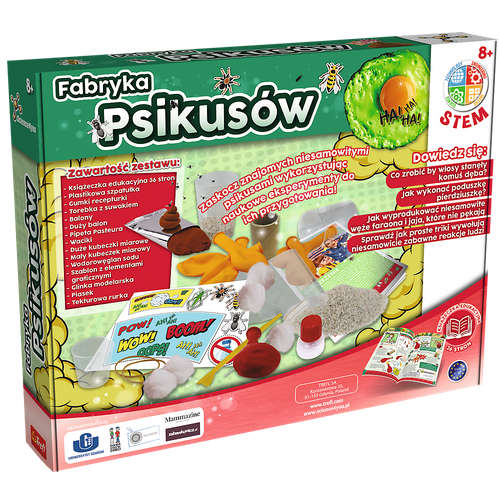 Fabryka psikusów 13 eksperymentów na Arena.pl